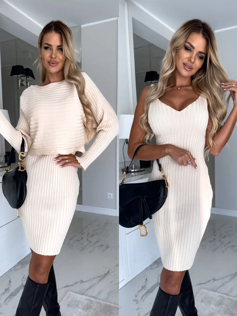 Sweater en Cami Kleedje Set