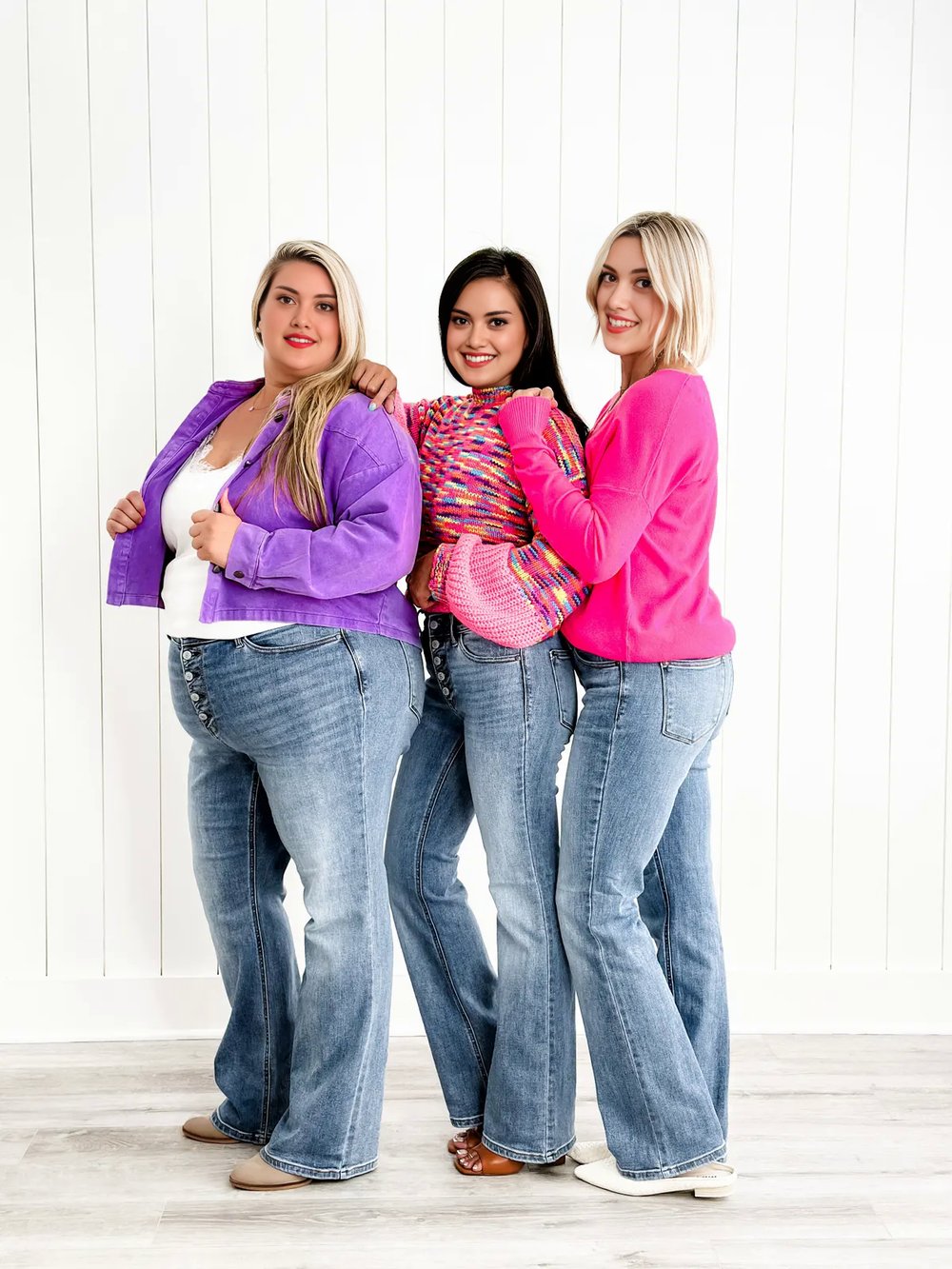 Mid Rise Bootcut Jeans