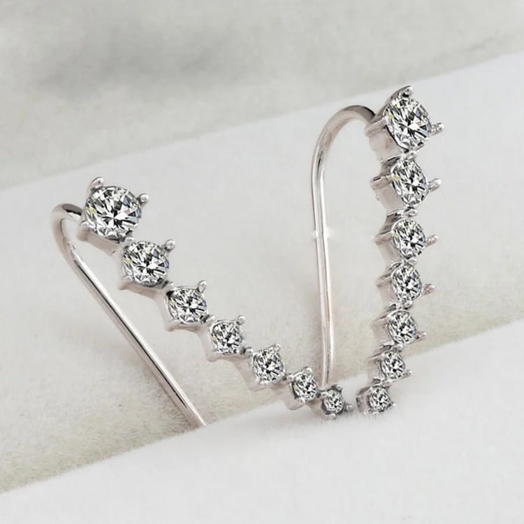 7-Ster Diamant Oorbellen