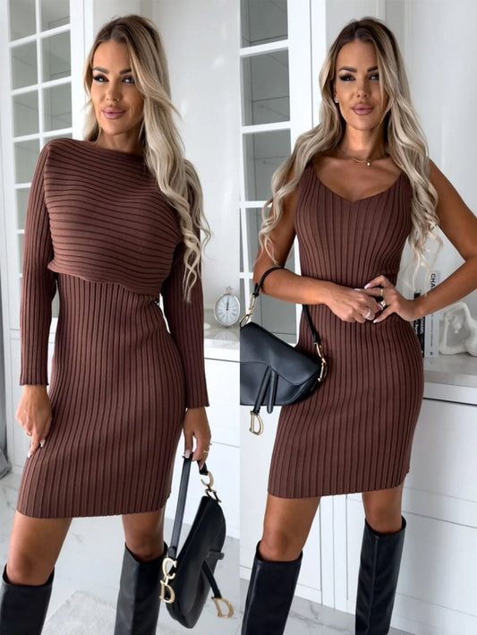 Sweater en Cami Kleedje Set