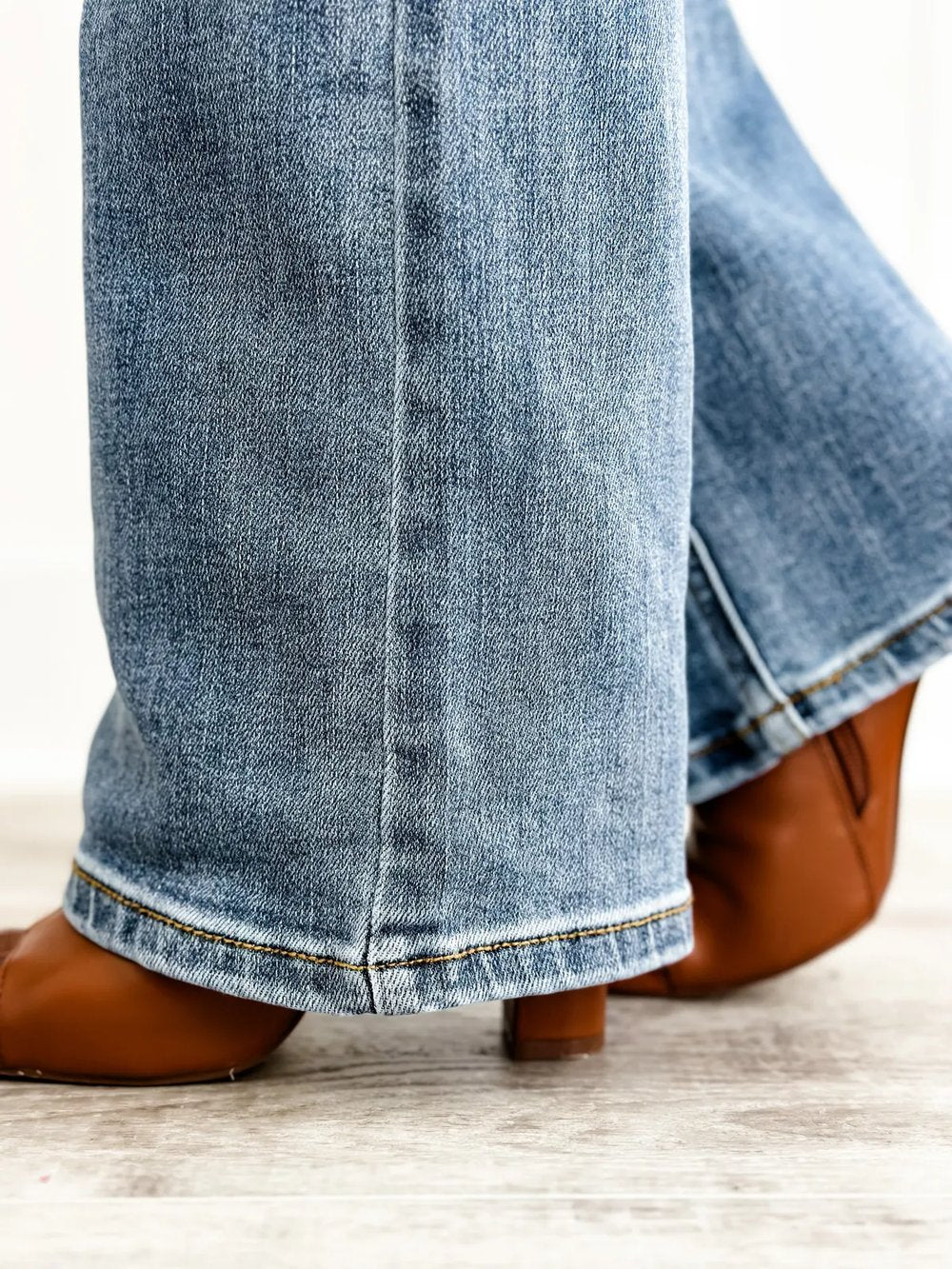Mid Rise Bootcut Jeans