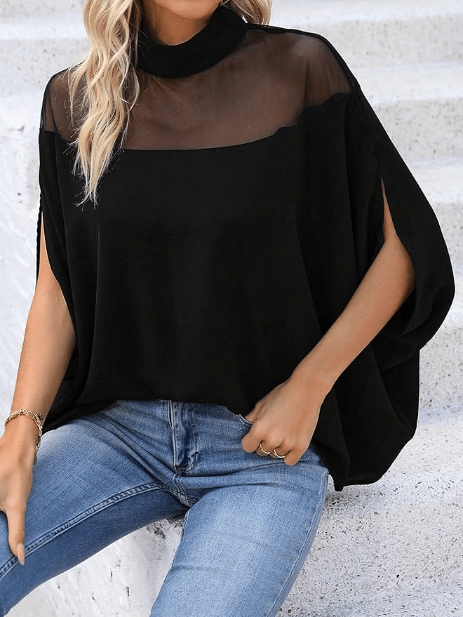 Batwing Mouw Topje
