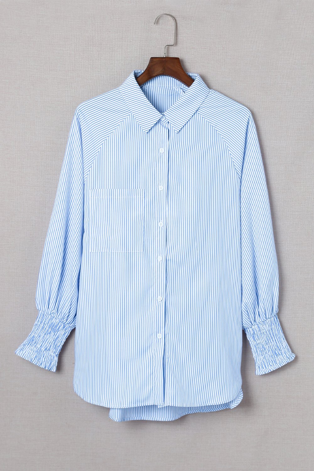 Oversized Gestreept Hemd