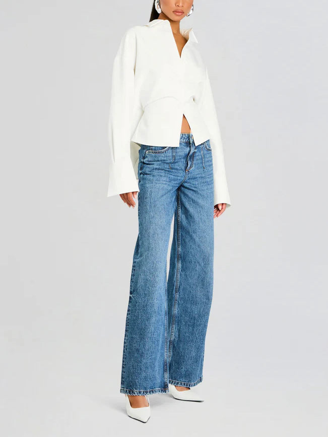 Draped Blouse