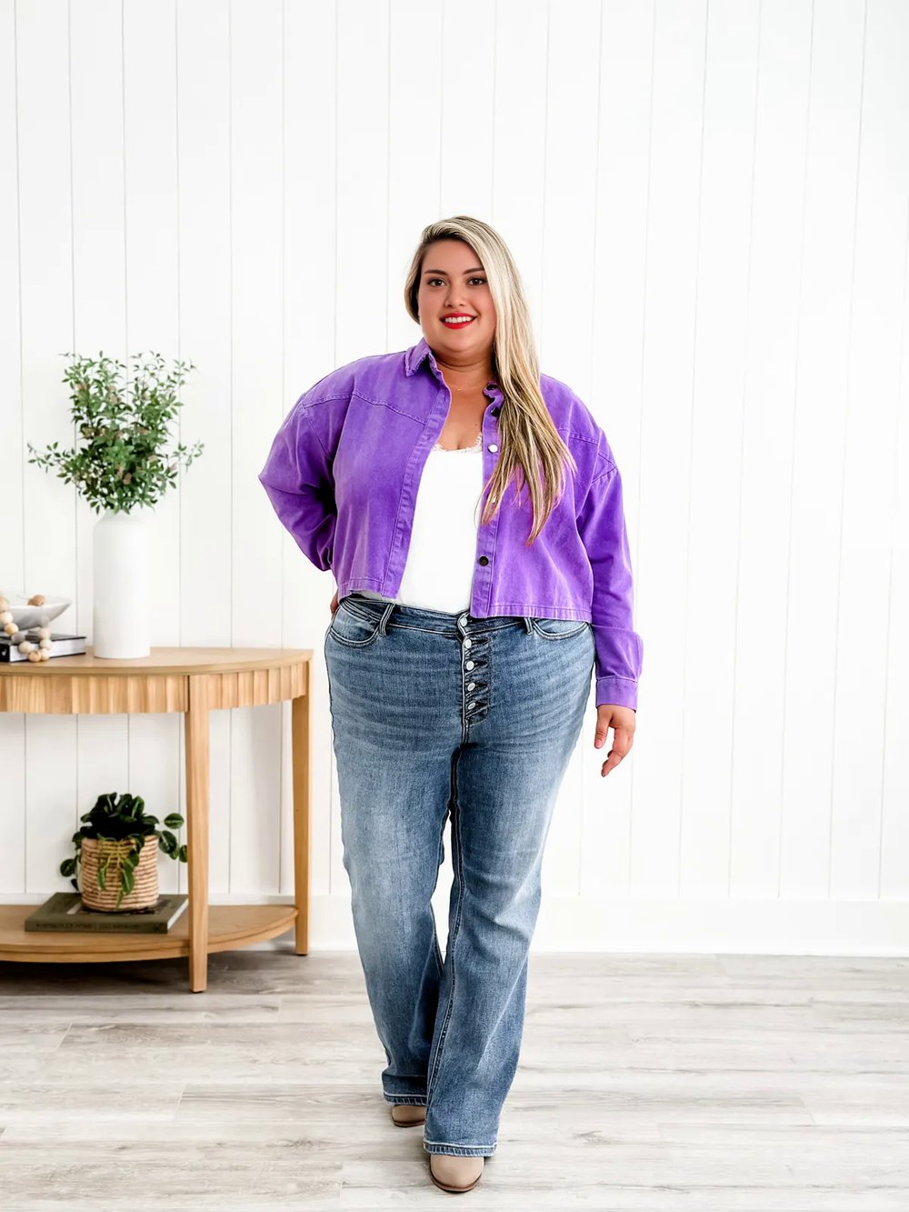 Mid Rise Bootcut Jeans