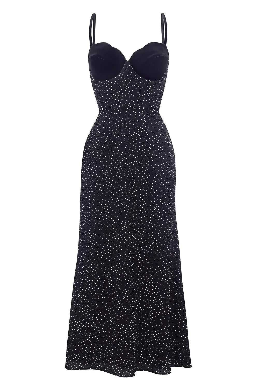 Polkadot Midi Jurk