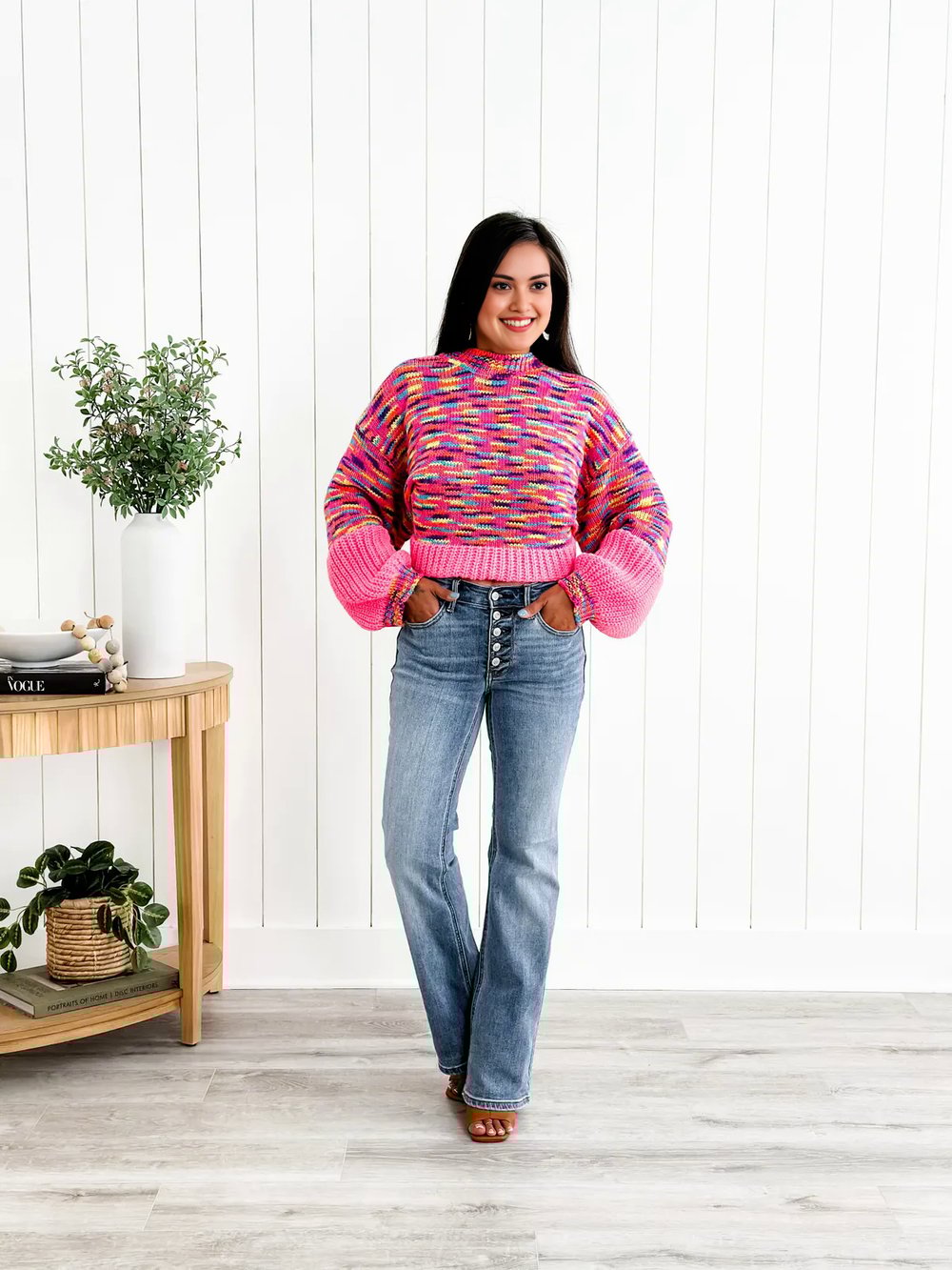 Mid Rise Bootcut Jeans